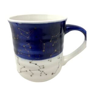 CONSTELLATION STAY WILD MOON CHILD CELESTIAL STARS BLUE/WHITE COFFEE MUG 16 OZ